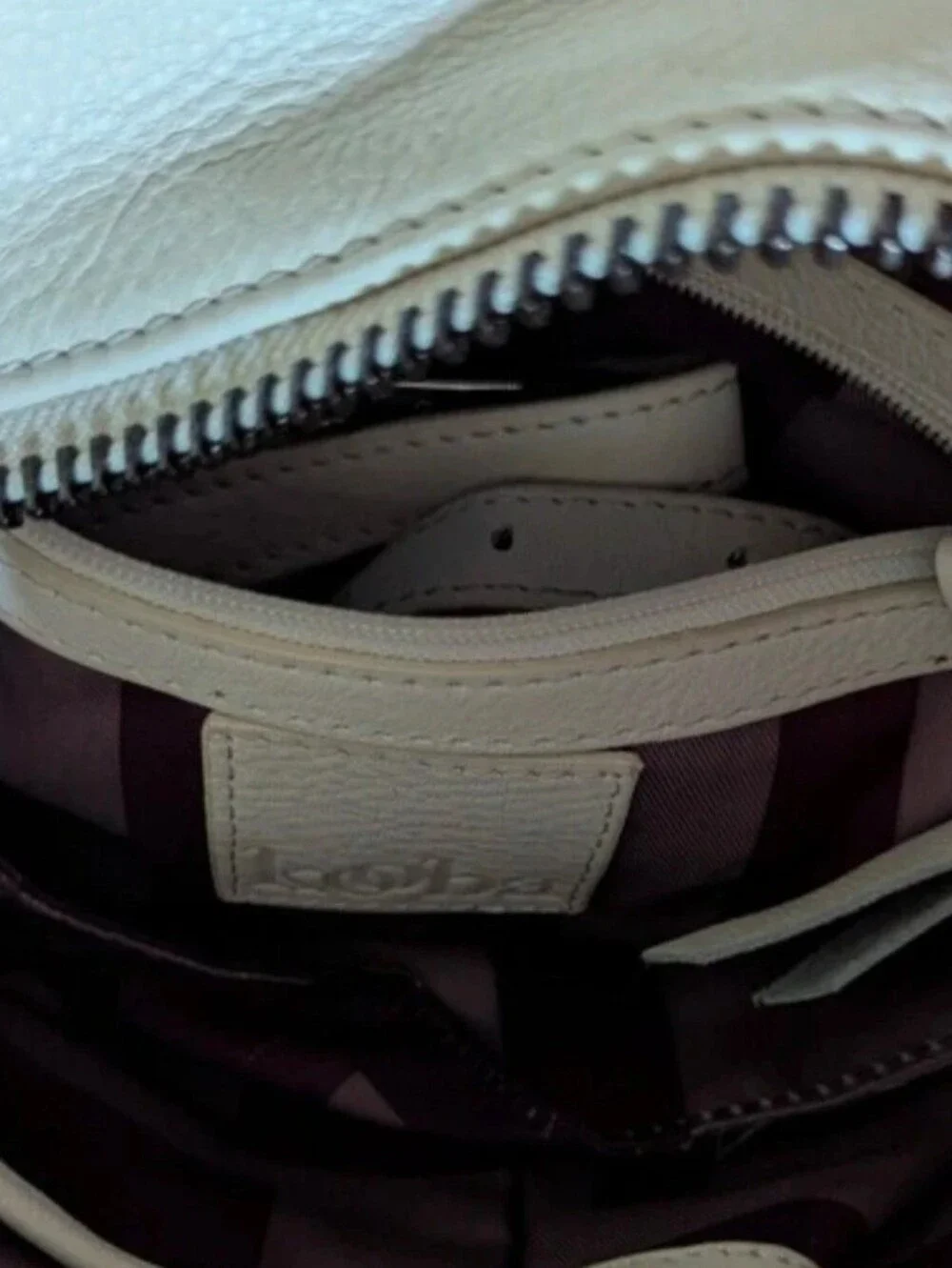 Kooba white leather
